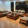 Ghế Sofa Gỗ Óc Chó Hiện Đại HO-03A