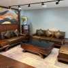 Bộ Sofa Gỗ Óc Chó Hiện Đại HO-032