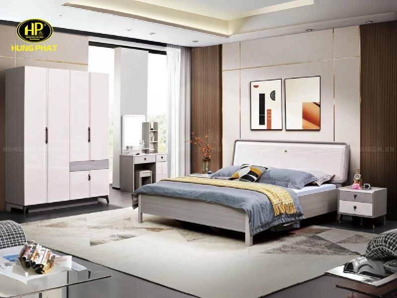 Combo Giường Tủ Hiện Đại Nhập Khẩu TP-2344