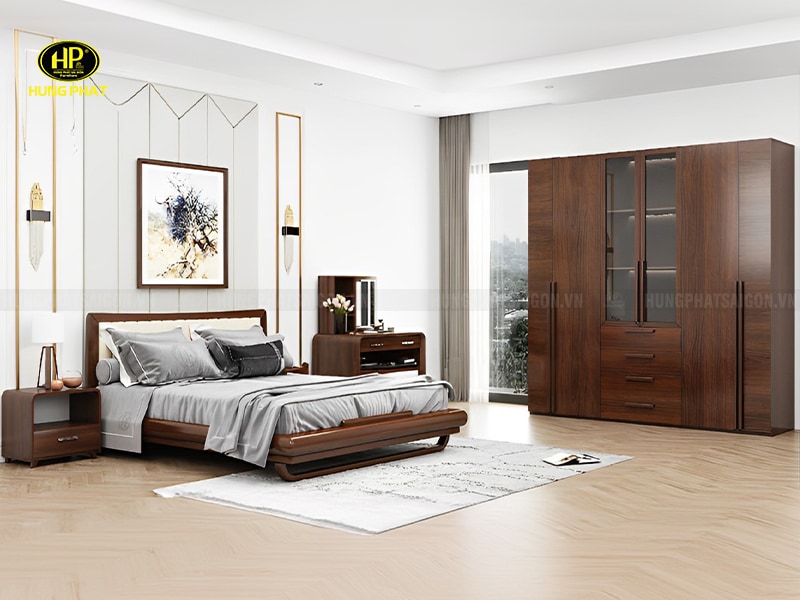 combo giuong tu ban trang diem hien dai bm 2124u