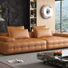 Ghế sofa băng kiển dáng vuông hiện đại H-409