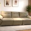 ghế sofa da lau mực chống trầy h-137