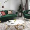 Ghế sofa màu xanh cổ vịt H-201