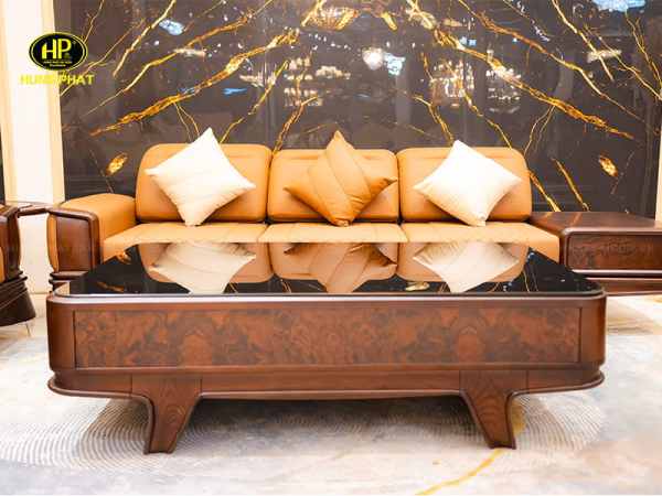 mau ban sofa go soi sv 307a nau