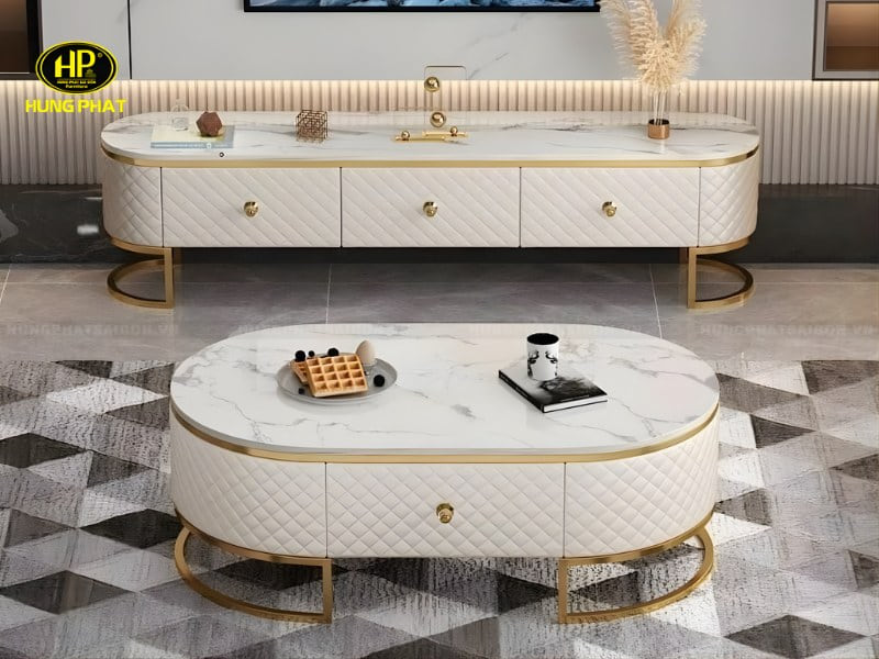 Bàn Sofa Phòng Khách Sang Trọng Hiện Đại 8886