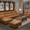 Sofa Da Phòng Khách Hiện Đại HD-57