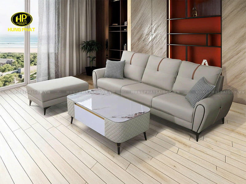 sofa da công nghiệp chống trầy vt-308d