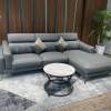 Sofa Da Lau Mực Bút Bi Sang Trọng Tinh Tế VT-02