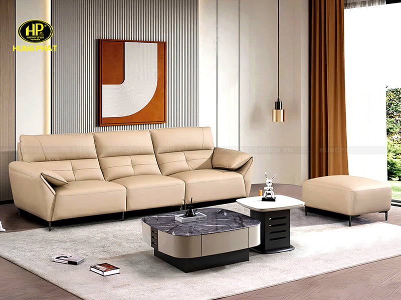 sofa da microfiber phong khach hien dai tp 3302