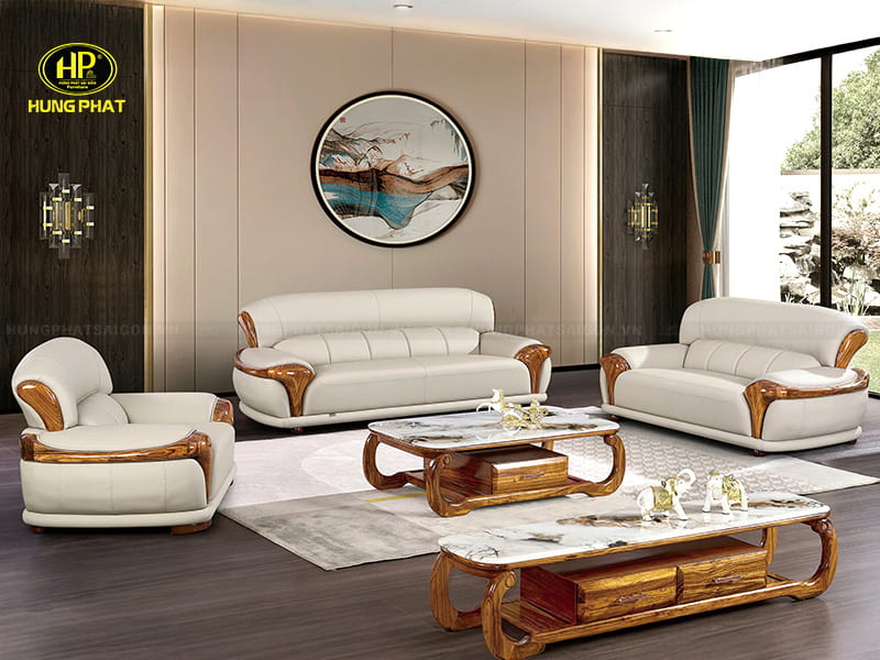 sofa da nhập khẩu hiện đại tp-3311-b