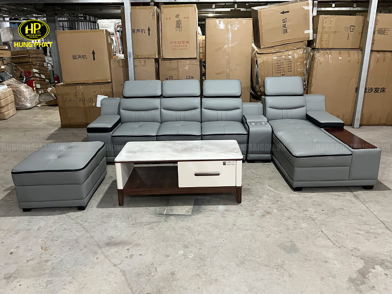 sofa da pandora chống trầy hd-61p