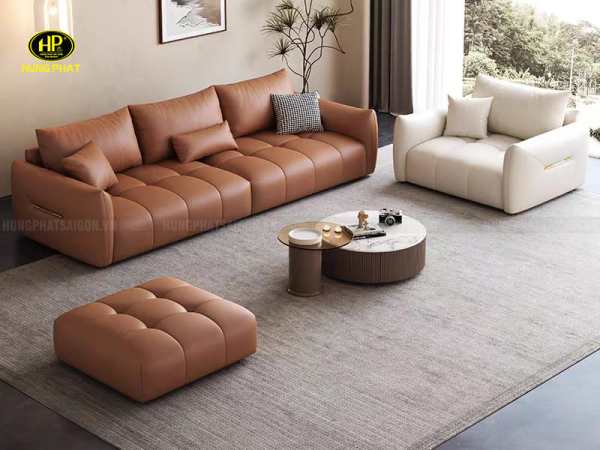 sofa da phong khach H 332