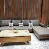sofa gỗ chung cư chữ l hs-88a