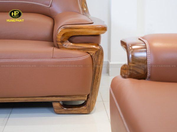 sofa go mun phong khach sang trong f056b