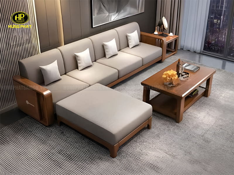 Ghế Sofa Gỗ Nhập Khẩu Cao Cấp TM-921G