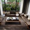 Ghế Sofa Gỗ Sồi Nga Hiện Đại HS-24