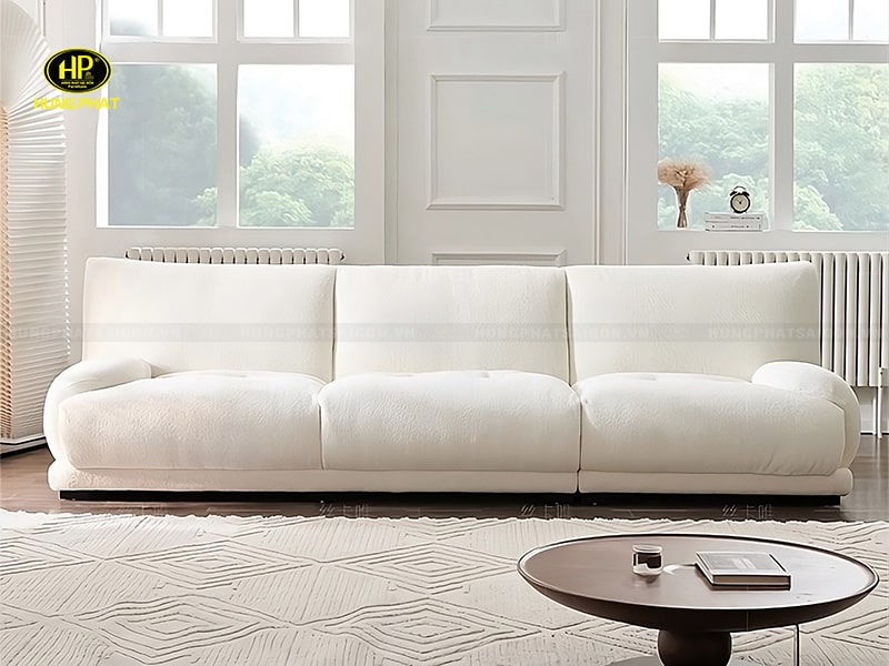 Sofa lông cừu êm ái mềm mịn H-114