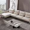 Sofa lông vũ chân quỳ góc chữ L khác biệt TD-115