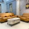 Sofa màu da bò chống trầy lau được mực bút bi HB-03P