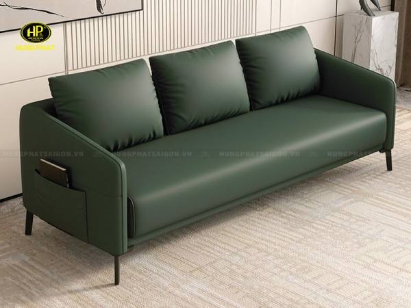 sofa phong cach toi gian xanh luc h 192