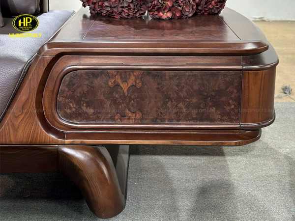 sofa sv-038 có vân gỗ đẹp