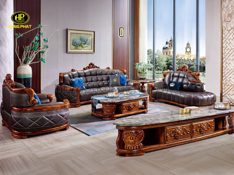 sofa tan co dien b09