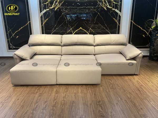 sofa thu gian chinh dien da bo y S 112