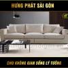 Sofa vải mới phong cách Bắc Âu hiện đại H-202