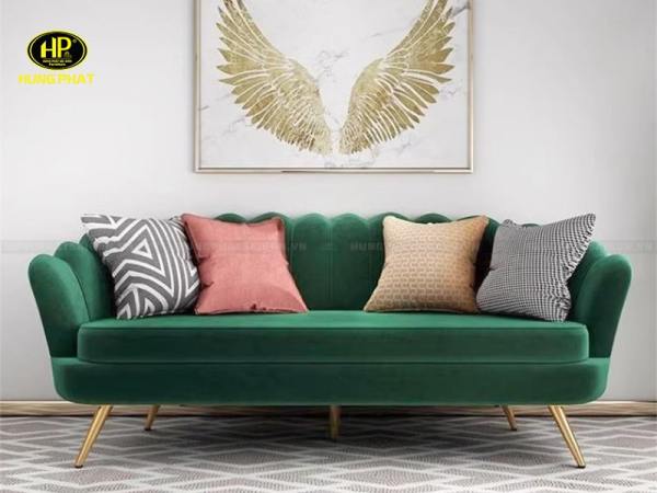 sofa xanh co vit dang co dien h 201